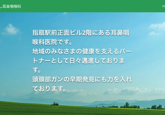 わかばやし耳鼻咽喉科（埼玉県さいたま市西区）の耳鼻咽喉科ホームページ